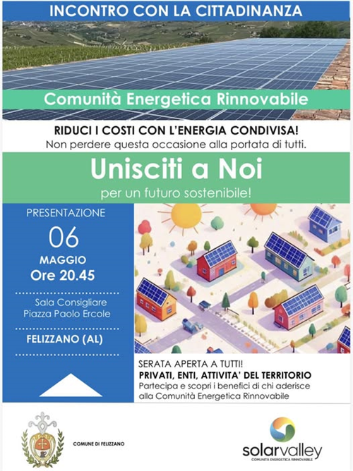 Adesione CER Solar Valley